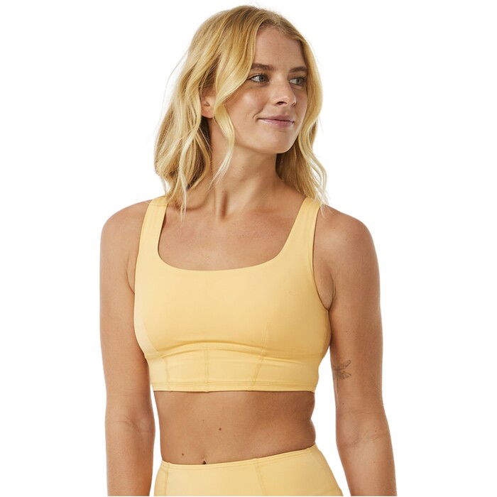 2024 Rip Curl Frauen Mirage Ultimate Scoop Neck Crop Bikini Top 0B3WSW - Orange